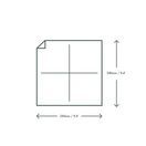 Vegware 2S4000 24cm 2-Ply Unbleached Napkin additional 4