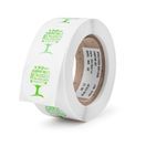 Vegware VRST45-GT 45mm Round Compostable Sticker additional 1