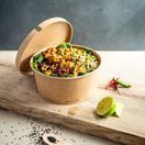 Vegware RSC-48K 48oz Pla-Lined Kraft Paper Food Bowl additional 2