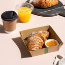 Vegware MFT-6X6 6 X 6in Microflute Food Tray additional 2