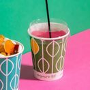 Vegware C76F-CH 76-Series PLA Flat Lid, Straw Slot additional 2