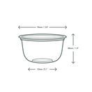 Vegware BEL-08 8oz PLA Bella Pot, 96-Series additional 3