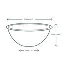 Vegware BB-08 8oz/230ml Nourish Moulded Fibre Bonnie Bowl additional 3