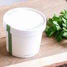 Vegware VLID90P 90-Series Flat Paper Hot Lid additional 2