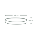 Vegware VLID90P 90-Series Flat Paper Hot Lid additional 3