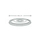 Vegware V90F 90-Series Flat PLA Cold Lid additional 2