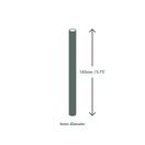 Vegware PS06C-BLK Cocktail Black 6mm Paper Straw additional 3