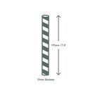 Vegware PS10-GS Jumbissimo Green Stripe 10mm Paper Straw additional 4