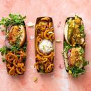 Vegware 01VWBT Kraft Hot Dog/Baguette Tray additional 2