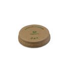 Vegware VWPLK1 Kraft Paper Portion Pot Lid (fits 1oz pot) additional 1