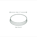 Vegware VWPLK1 Kraft Paper Portion Pot Lid (fits 1oz pot) additional 3