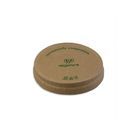Vegware VWPLK25 Kraft Paper Portion Pot Lid additional 1