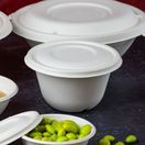 Vegware BL115F Nourish Moulded Fibre Bonnie Lid (Fits 8 &amp; 12oz) additional 2