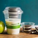 Vegware C96B-PP PLA Combo Lid, 96-Series additional 2