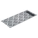 Europochette White with Vintage Design Cutlery Pouch with Black Napkin additional 1