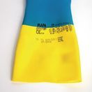 MAPA Alto 405 Liquid-Proof Heavy-Duty Janitorial Gloves Blue &amp; Yellow Medium additional 2