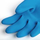 Mapa Alto 405 Liquid-Proof Heavy-Duty Janitorial Gloves Blue &amp; Yellow Small additional 3