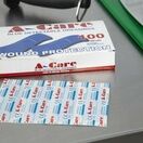 Blue Detectable Plasters One Size Extra Wide Strip additional 3