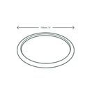 Vegware SL-P006NW 6in / 150mm Nourish Moulded Fibre Plate additional 3