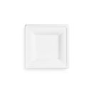 Vegware VPSQ-06NW 6in / 150mm Square Nourish Moulded Fibre Plate additional 1