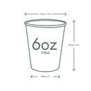Vegware LV-FS06 6oz Feel Snug Hot Cup, 72-Series additional 2