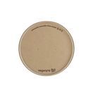 Vegware Feel Snug Bamboo Paper Soup Container Lid VLID90P-FS 90-Series Kraft additional 1