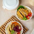 Eco Products WorldView Clear rPET Lid EP-BL16LIDR-UK-EP for 12oz &amp; 16oz Coupe Bowls additional 2