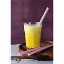 Fiesta Compostable Paper Smoothie Straws Pink additional 6