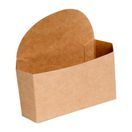 Notpla Compostable Takeaway Pie Sleeves - Kraft additional 1