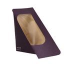 Vegware VWST68-FS Feel Snug Self-Seal 68mm Sandwich Wedge additional 1