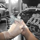 Shield GD09 Clear Vinyl Powder Free Disposable Gloves additional 3