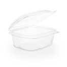 Vegware VHD-08 8oz PLA Hinged Lid Salad &amp; Deli Container additional 1