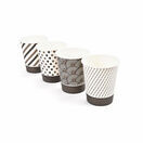 8oz Mixed Design Bamboo Disposable Cups - Compostable additional 1