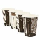 16oz Mixed Design Bamboo Disposable Cups - Compostable additional 3