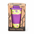 Reusable Bamboo Travel Mug - Floral (400ml/14oz) additional 2