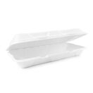 Vegware VB12 12" x 6"  Bagasse Hinged Food Container 14.5cm x 31cm x 6cm additional 1