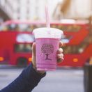 Vegware R500-GT 16oz PLA Smoothie Green Tree Cold Cup 96-Series additional 3