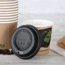 Fiesta Black Compostable Espresso Cup Lids 113ml / 4oz additional 2