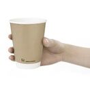 Fiesta Green Compostable Hot Cups Double Wall 355ml / 12oz additional 3