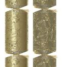 11” Gold Holly & Mistletoe Plastic free Christmas Crackers - C content additional 1