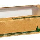 700ml PLA Tuck Top Kraft Window Salad Boxes additional 1