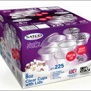 Satco 8oz Plastic Deli/Sauce Heavy Duty Pots With Lids additional 5
