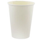 12oz White Single Wall Cup additional 1