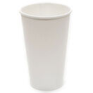 16oz White Single Wall Cup additional 1