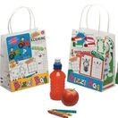 Crafti's Kids Recycled White Paper Bizzi Packed lunch Bags additional 1