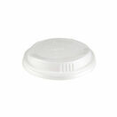 79mm White CPLA Hot Lids To Fit 8oz Cups additional 2