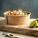 Vegware 32oz PLA-Lined Kraft Paper Food Bowl - RSC-32K additional 1