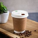 Vegware 89mm Paper Hot Cup Lid VLID89P additional 2