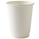 12oz White Double Wall Paper Cups additional 1