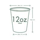 Vegware 12oz White Hot Cup, 89-Series - LV-12 additional 2